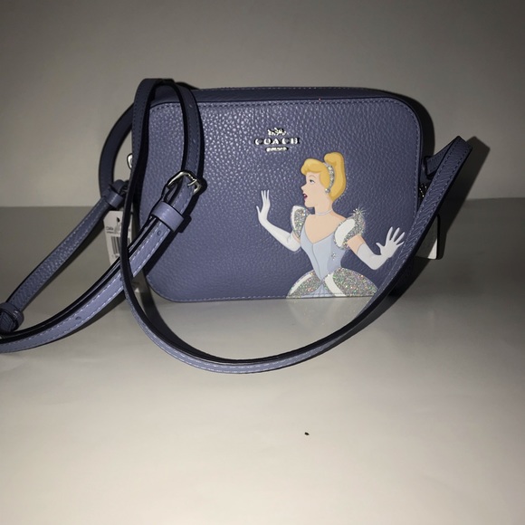 Coach Mini Camera Bag With Cinderella NWT Disney